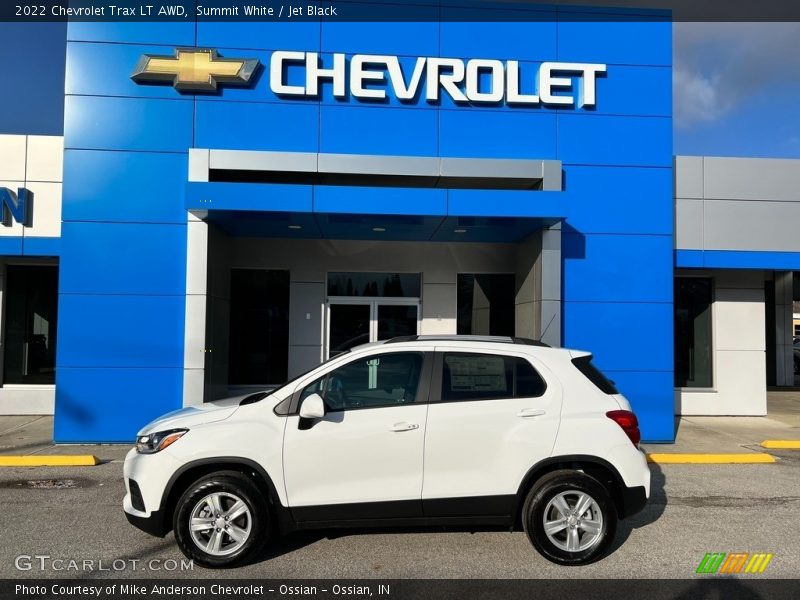 Summit White / Jet Black 2022 Chevrolet Trax LT AWD