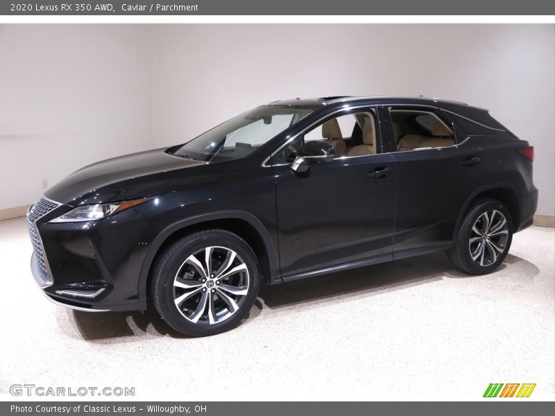 Caviar / Parchment 2020 Lexus RX 350 AWD