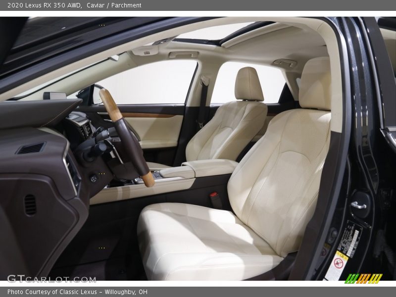 Caviar / Parchment 2020 Lexus RX 350 AWD