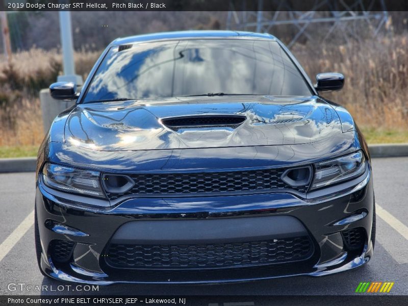 Pitch Black / Black 2019 Dodge Charger SRT Hellcat