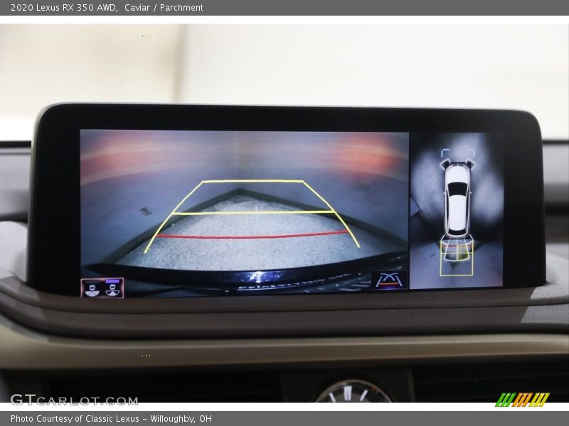 Caviar / Parchment 2020 Lexus RX 350 AWD