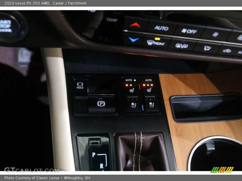 Caviar / Parchment 2020 Lexus RX 350 AWD
