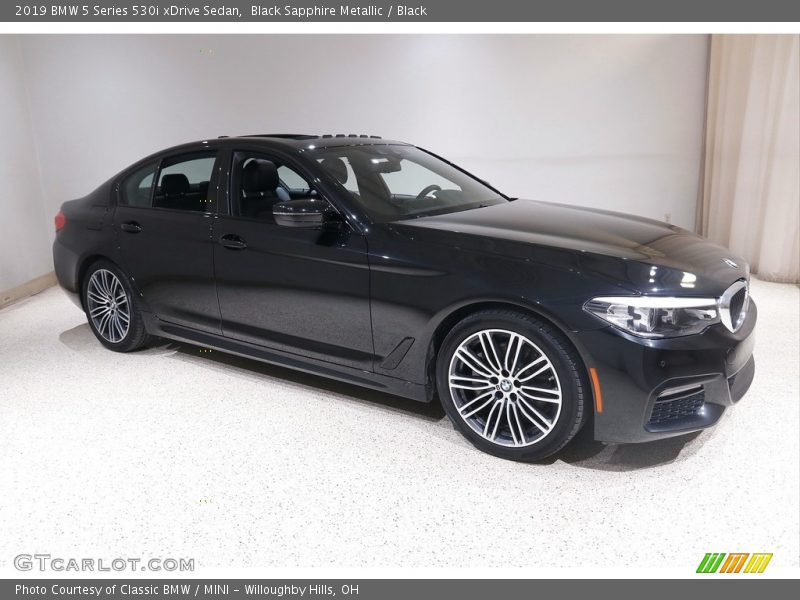 Black Sapphire Metallic / Black 2019 BMW 5 Series 530i xDrive Sedan