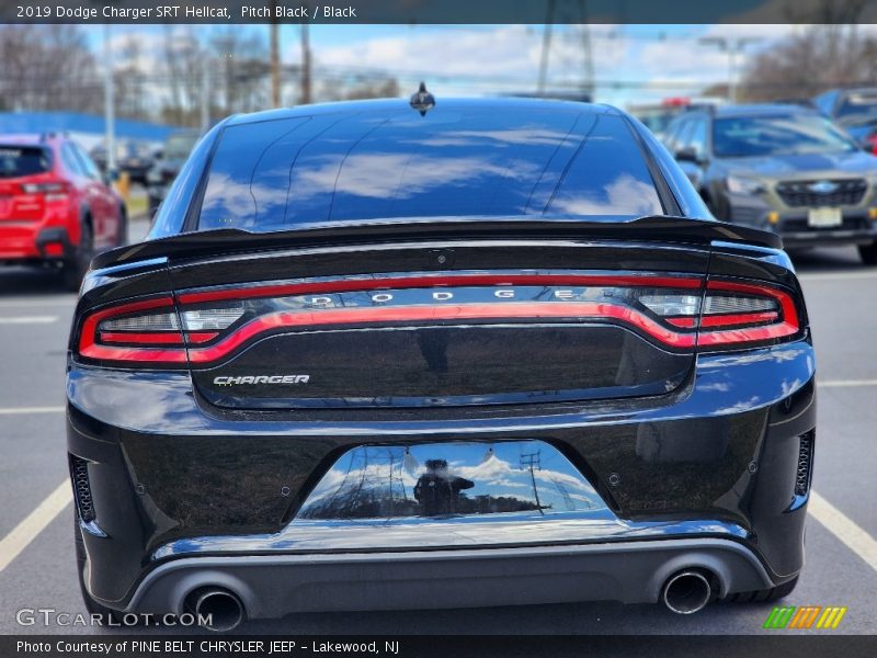 Pitch Black / Black 2019 Dodge Charger SRT Hellcat