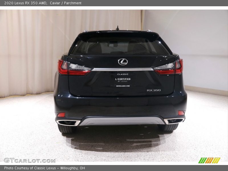 Caviar / Parchment 2020 Lexus RX 350 AWD