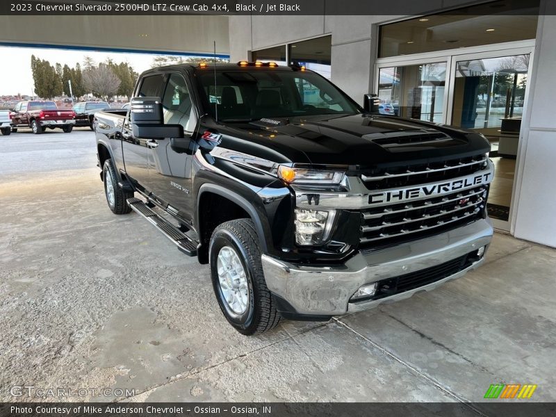 Black / Jet Black 2023 Chevrolet Silverado 2500HD LTZ Crew Cab 4x4