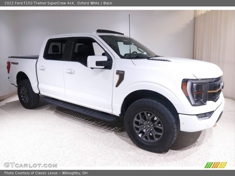 Oxford White / Black 2022 Ford F150 Tremor SuperCrew 4x4