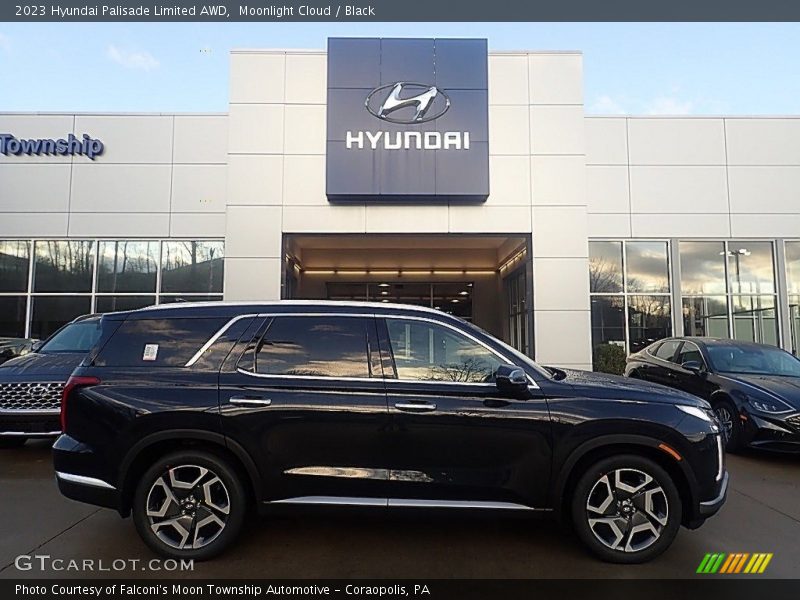 Moonlight Cloud / Black 2023 Hyundai Palisade Limited AWD
