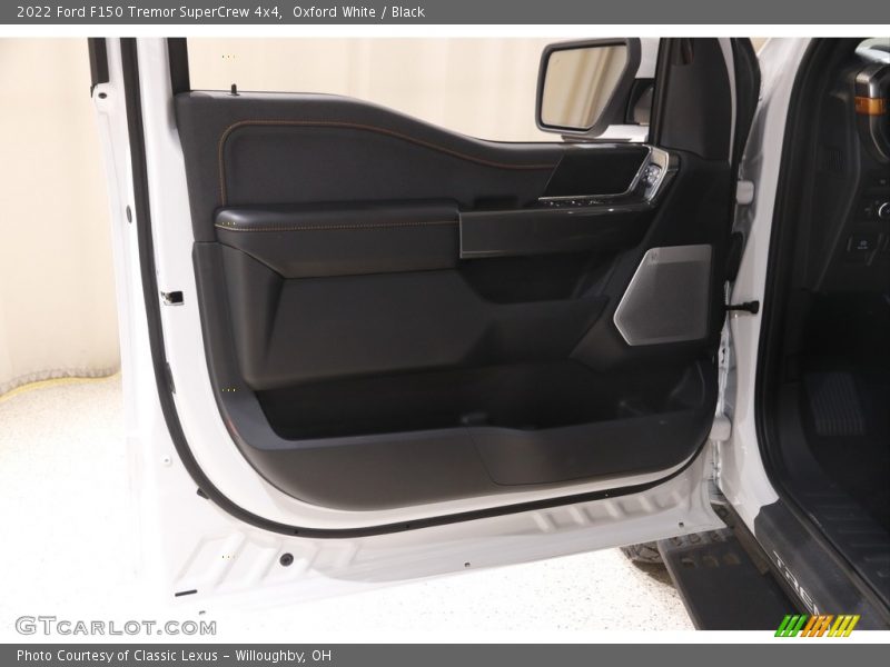 Door Panel of 2022 F150 Tremor SuperCrew 4x4