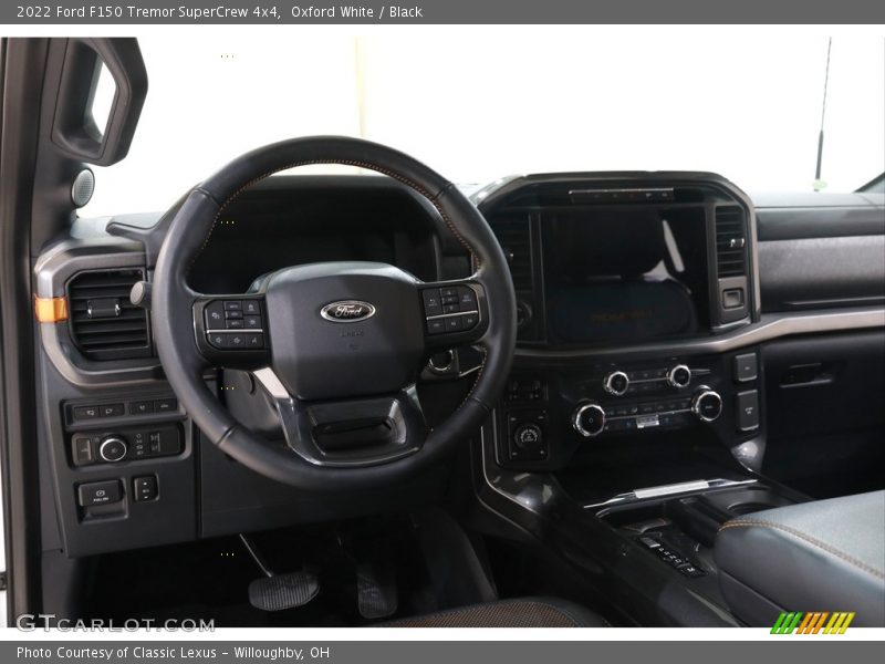 Dashboard of 2022 F150 Tremor SuperCrew 4x4