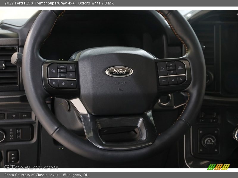  2022 F150 Tremor SuperCrew 4x4 Steering Wheel