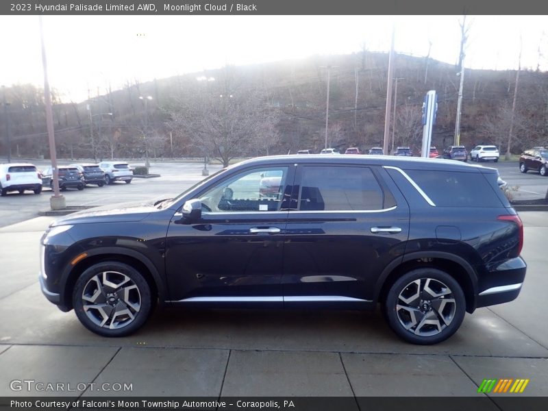 Moonlight Cloud / Black 2023 Hyundai Palisade Limited AWD