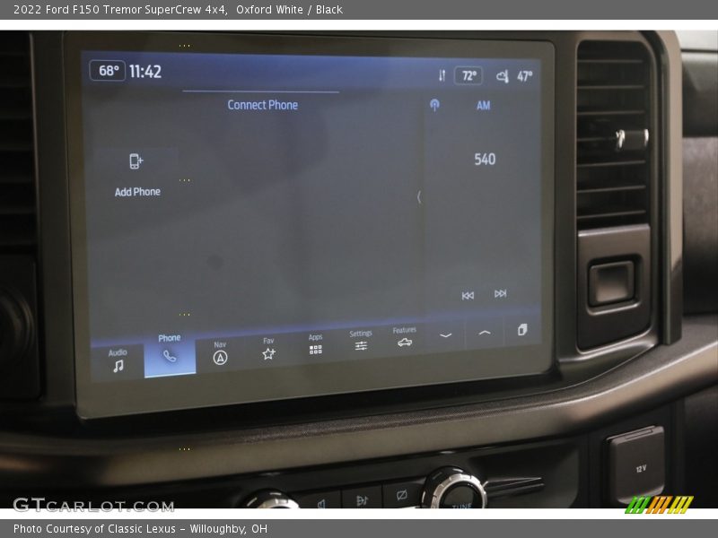 Oxford White / Black 2022 Ford F150 Tremor SuperCrew 4x4
