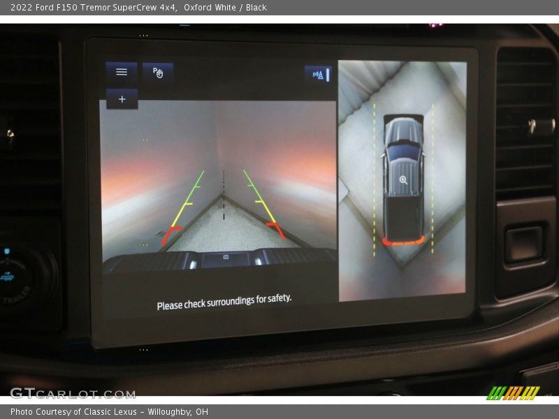 Controls of 2022 F150 Tremor SuperCrew 4x4
