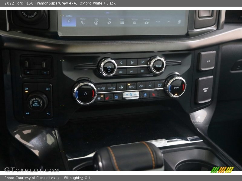 Controls of 2022 F150 Tremor SuperCrew 4x4