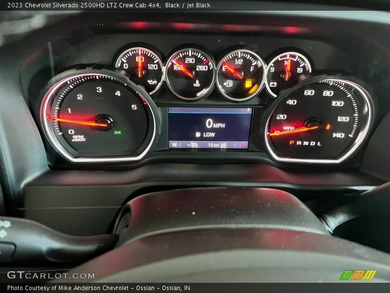 Black / Jet Black 2023 Chevrolet Silverado 2500HD LTZ Crew Cab 4x4