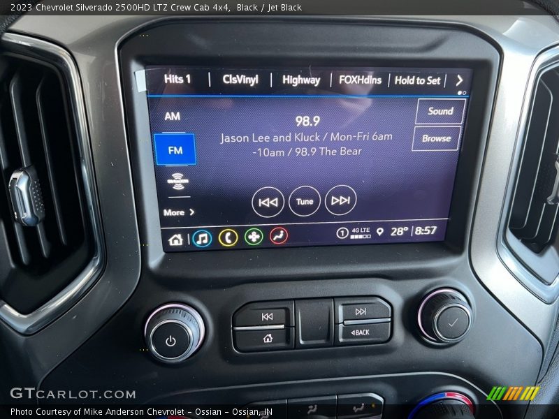 Black / Jet Black 2023 Chevrolet Silverado 2500HD LTZ Crew Cab 4x4