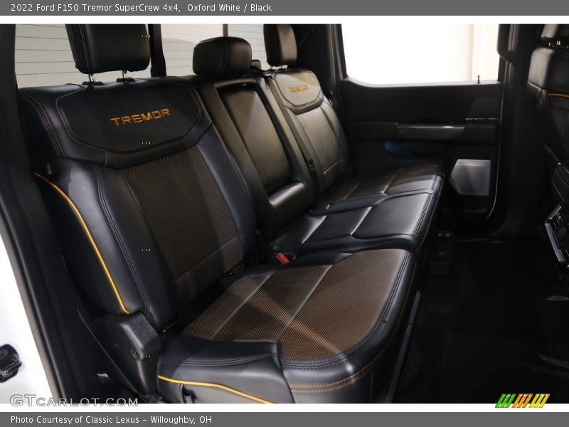 Rear Seat of 2022 F150 Tremor SuperCrew 4x4