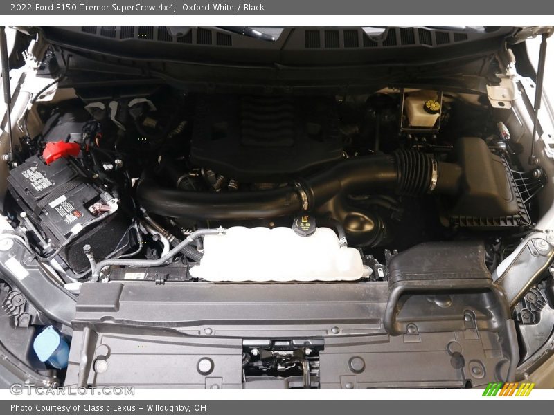 Oxford White / Black 2022 Ford F150 Tremor SuperCrew 4x4