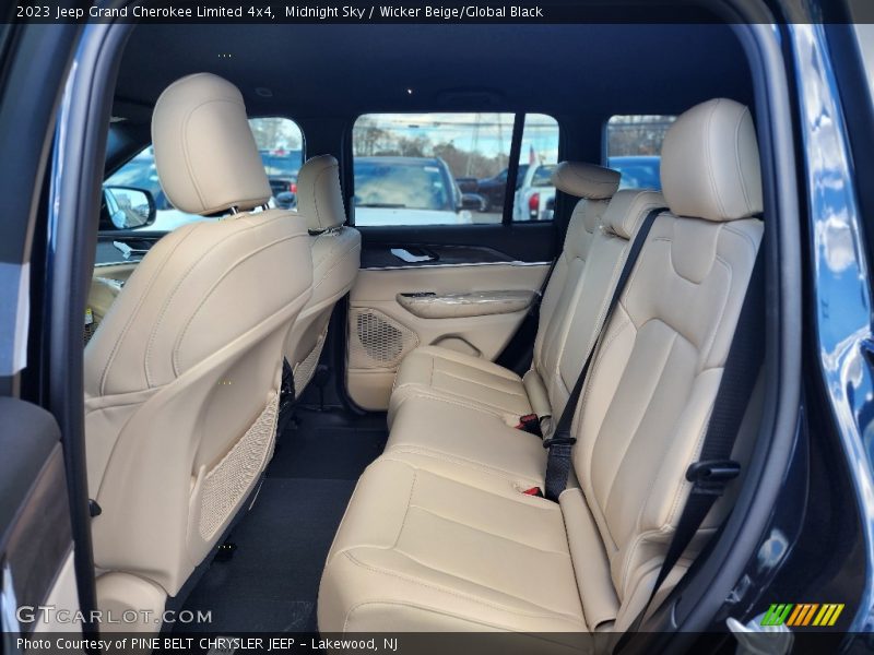 Midnight Sky / Wicker Beige/Global Black 2023 Jeep Grand Cherokee Limited 4x4