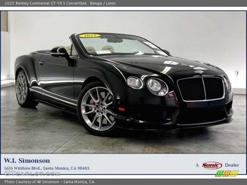 Beluga / Linen 2015 Bentley Continental GT V8 S Convertible