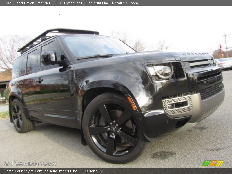 Santorini Black Metallic / Ebony 2022 Land Rover Defender 110 X-Dynamic SE