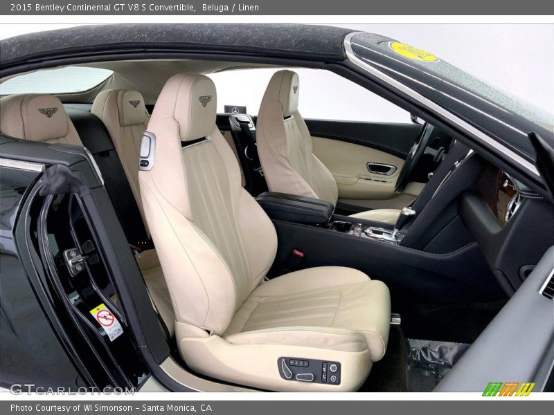  2015 Continental GT V8 S Convertible Linen Interior