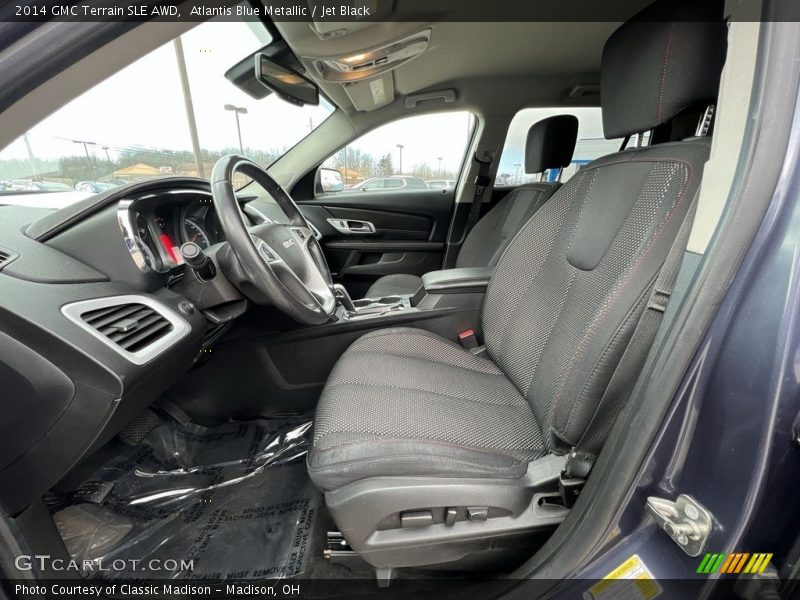 Atlantis Blue Metallic / Jet Black 2014 GMC Terrain SLE AWD