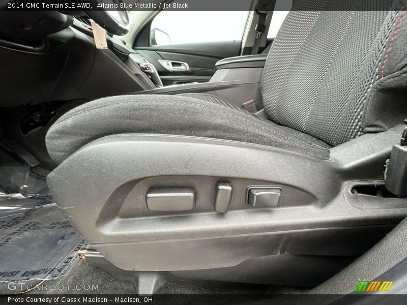 Atlantis Blue Metallic / Jet Black 2014 GMC Terrain SLE AWD