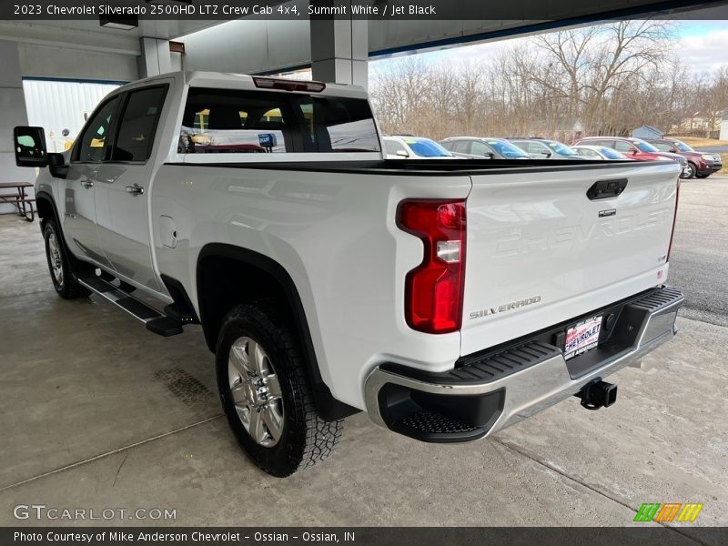 Summit White / Jet Black 2023 Chevrolet Silverado 2500HD LTZ Crew Cab 4x4