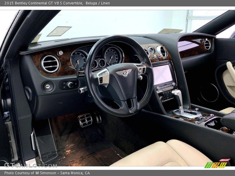 Front Seat of 2015 Continental GT V8 S Convertible