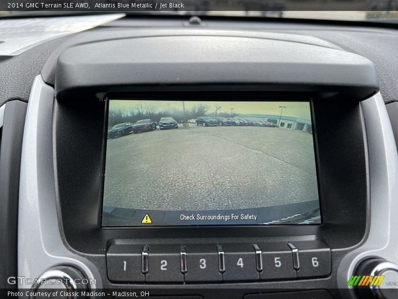 Atlantis Blue Metallic / Jet Black 2014 GMC Terrain SLE AWD