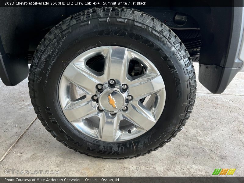 Summit White / Jet Black 2023 Chevrolet Silverado 2500HD LTZ Crew Cab 4x4