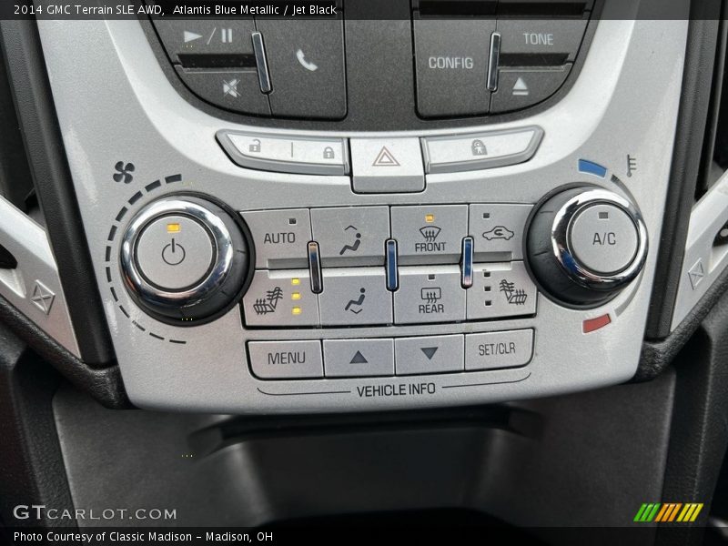 Atlantis Blue Metallic / Jet Black 2014 GMC Terrain SLE AWD
