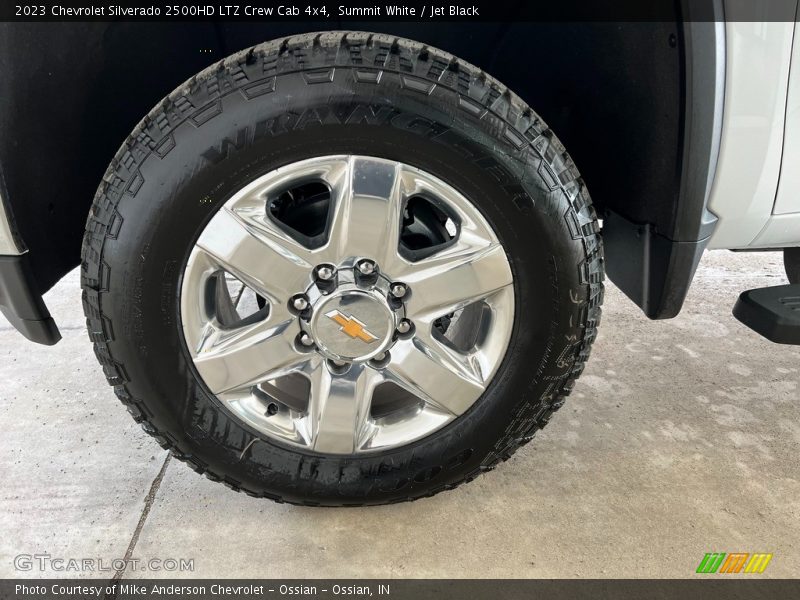 Summit White / Jet Black 2023 Chevrolet Silverado 2500HD LTZ Crew Cab 4x4