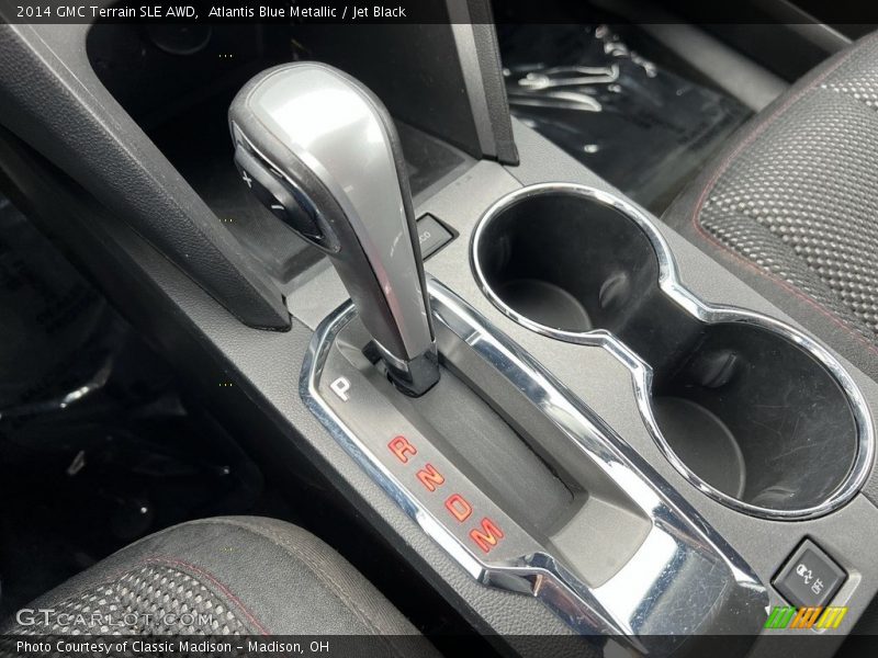 Atlantis Blue Metallic / Jet Black 2014 GMC Terrain SLE AWD