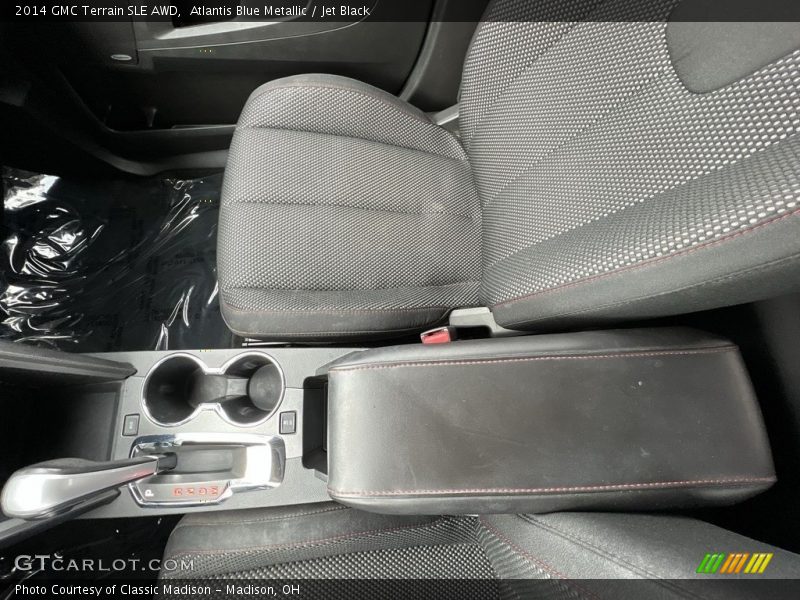 Atlantis Blue Metallic / Jet Black 2014 GMC Terrain SLE AWD