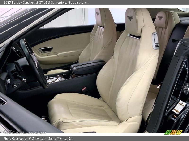 Front Seat of 2015 Continental GT V8 S Convertible