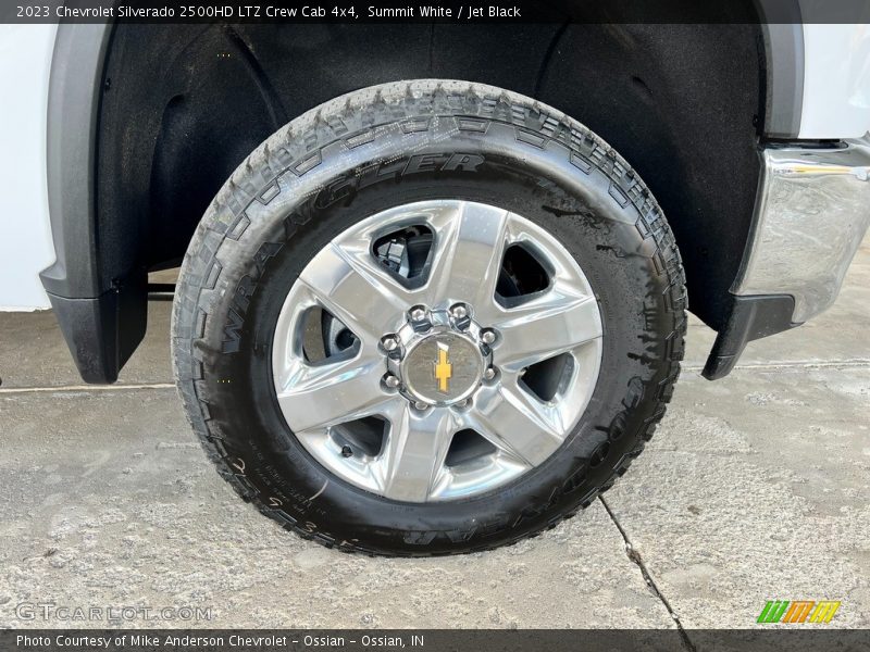 Summit White / Jet Black 2023 Chevrolet Silverado 2500HD LTZ Crew Cab 4x4