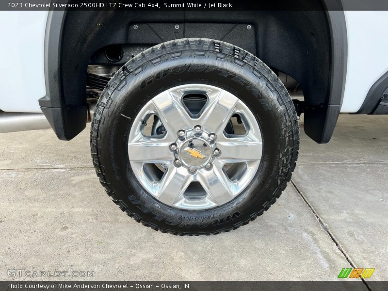 Summit White / Jet Black 2023 Chevrolet Silverado 2500HD LTZ Crew Cab 4x4