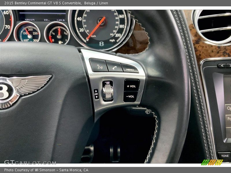  2015 Continental GT V8 S Convertible Steering Wheel
