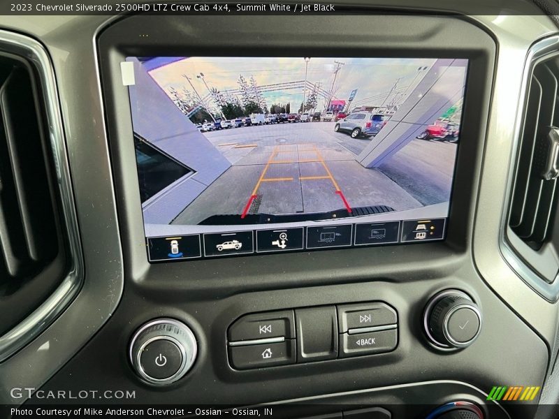 Summit White / Jet Black 2023 Chevrolet Silverado 2500HD LTZ Crew Cab 4x4