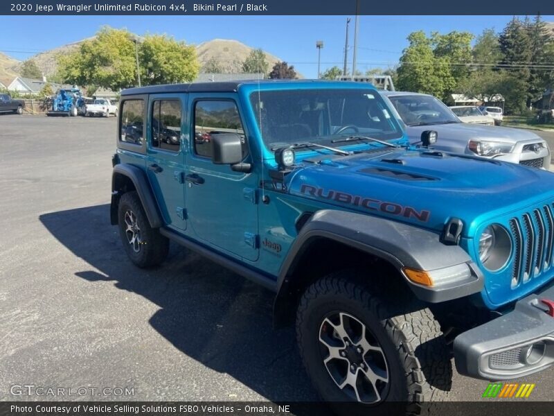 Bikini Pearl / Black 2020 Jeep Wrangler Unlimited Rubicon 4x4