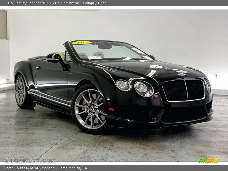 Front 3/4 View of 2015 Continental GT V8 S Convertible