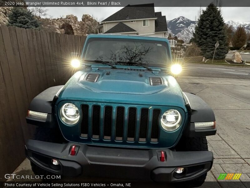 Bikini Pearl / Black 2020 Jeep Wrangler Unlimited Rubicon 4x4