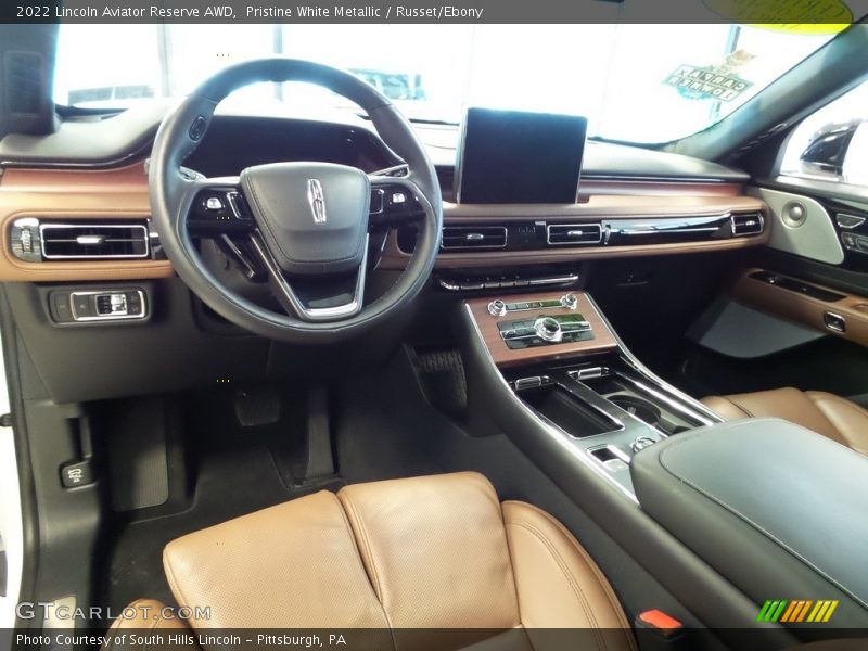  2022 Aviator Reserve AWD Russet/Ebony Interior