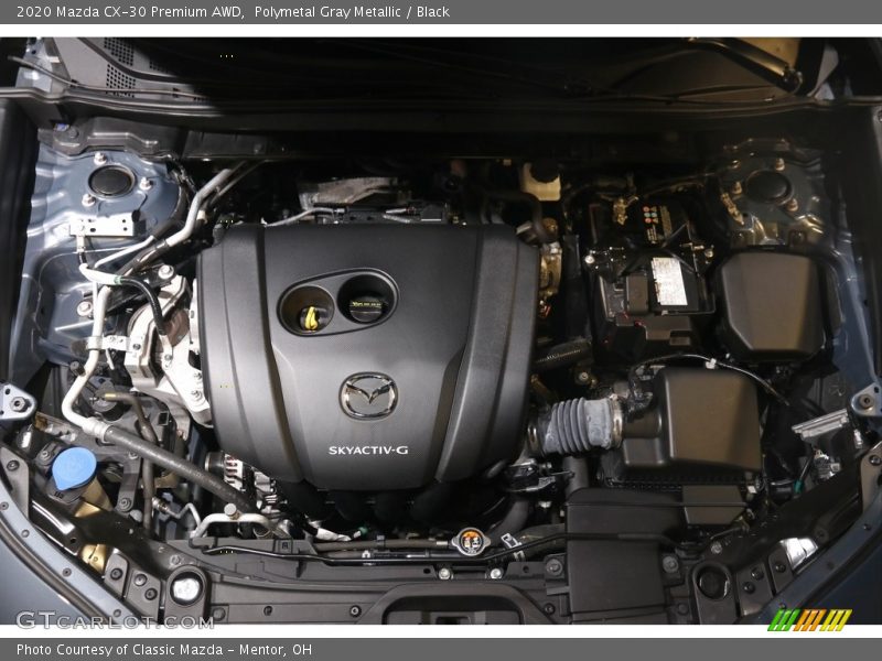 Polymetal Gray Metallic / Black 2020 Mazda CX-30 Premium AWD