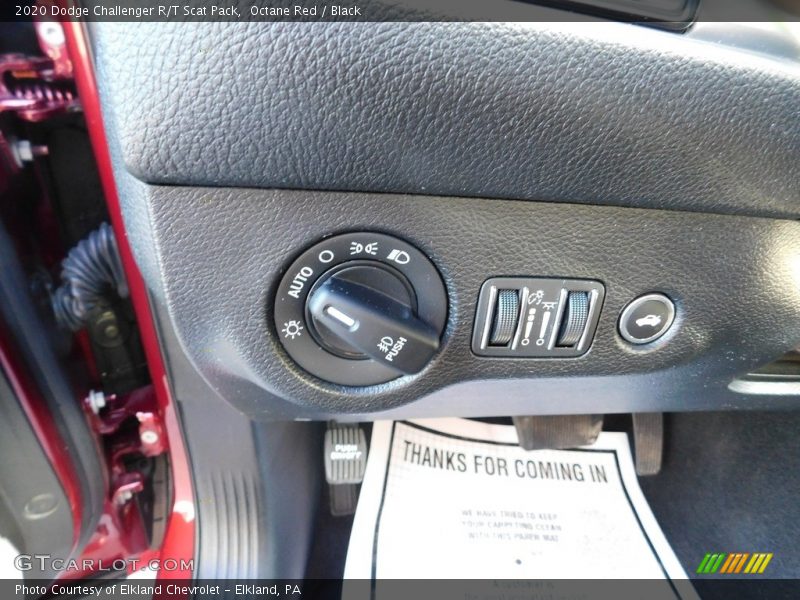 Octane Red / Black 2020 Dodge Challenger R/T Scat Pack