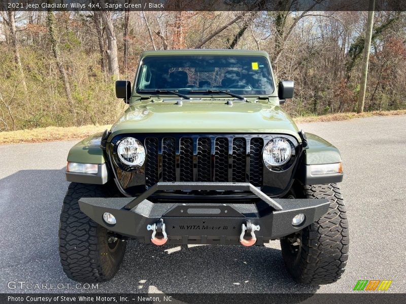 Sarge Green / Black 2021 Jeep Gladiator Willys 4x4