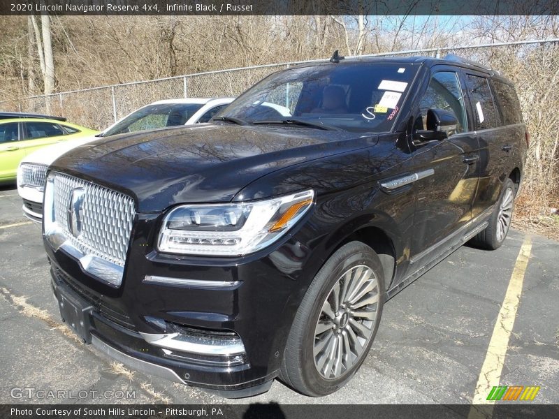 Infinite Black / Russet 2020 Lincoln Navigator Reserve 4x4